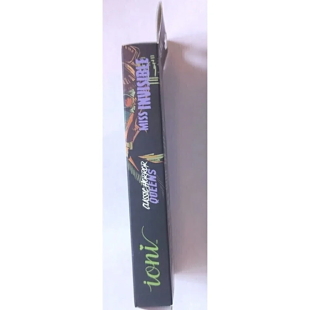 Ioni Liquid Lipstick Classic Horror Queens Miss Invisible Black New In Box